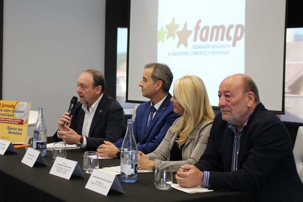El secretario general de la FAMCP en las jornadas de Consumo