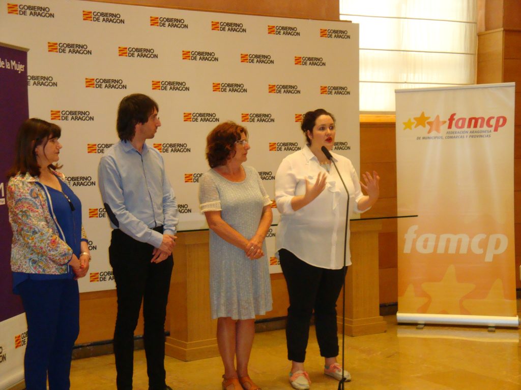 Intervención de la directora del IAM, Natalia Salvo.