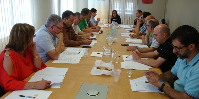 Reunión de la Comisión Ejecutiva y el Consejo de la Federación Aragonesa de Municipios, Comarcas y Provincias (FAMCP)