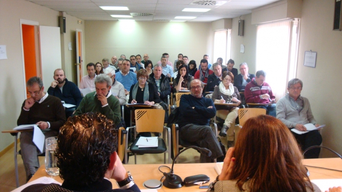 El Consejo de la FAMCP, en la sesión celebrada el 10 de febrero.