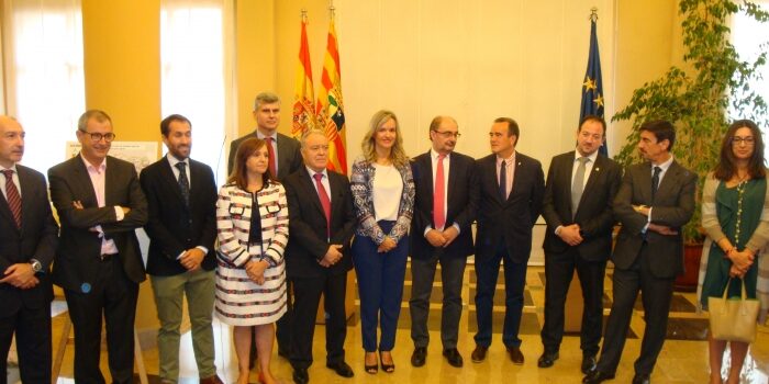 Firma protocolo para extender la banda ancha a la comunidad de Aragón