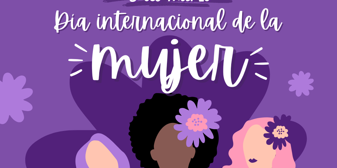 Post de Instagram Día de la Mujer Ilustrado Morado