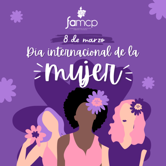 Post de Instagram Día de la Mujer Ilustrado Morado