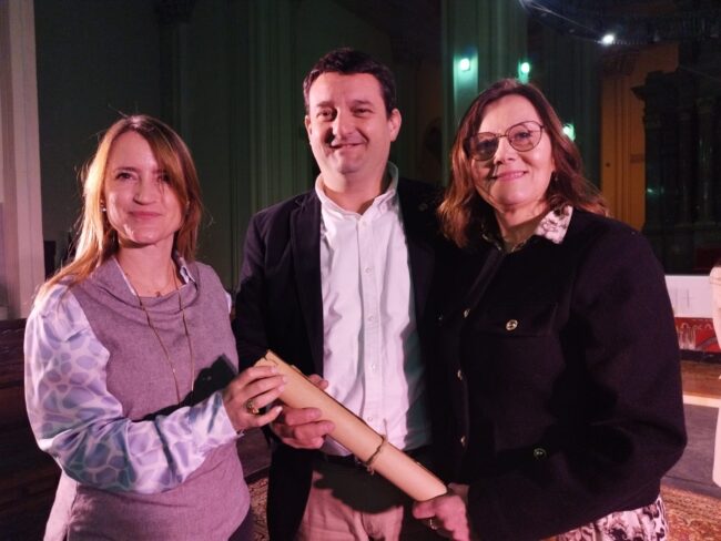 Ana Maria Jarque, Miguel Ángel Estevan y Yolanda Sevilla