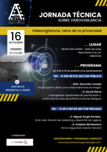 “Jornada Técnica sobre videovigilancia”