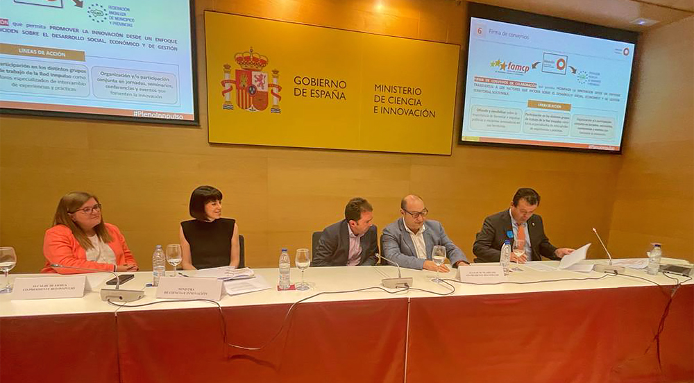 Red de ciudades de la Ciencia y la Innovación.